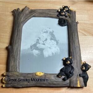Great Smoky Mountains 3D Bear Cub Photo Frame 8 x 10